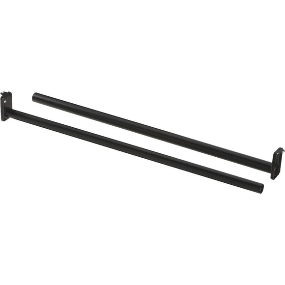 National 48 In. To 72 In. Adjustable Closet Rod, Oil Rubbed Bronze