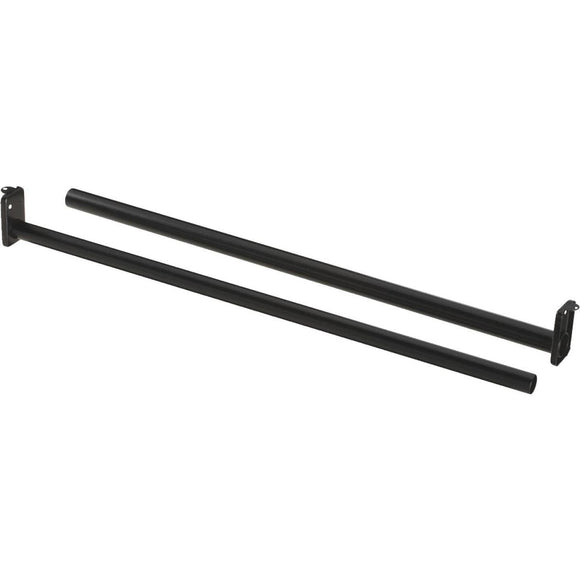 National 72 In. To 120 In. Adjustable Closet Rod, Oil Rubbed Bronze