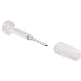 Window Grid Retainer, Clear Plastic, 1-1/8-In., 6-Pk.