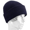 Watch Cap, Navy Worsted Wool, One Size