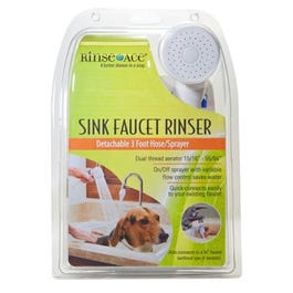 Sink Faucet Rinser Hose Sprayer, Detachable 3-Ft. Hose