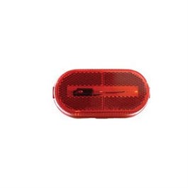 Trailer Marking Light, Red, 4-1/8 x 2-In.