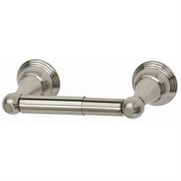 Vintage Toilet Paper Holder, Brushed Nickel