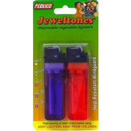 Translucent Disposable Lighters, 2-Ct.