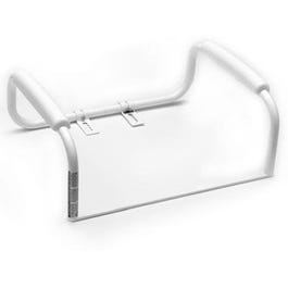 Toilet Seat Safety Bar, White