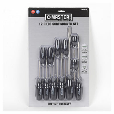 Master Mechanic 12-Pc. Screwdriver Set