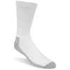 Work Socks, White & Gray, Men's Large, 3-Pk.