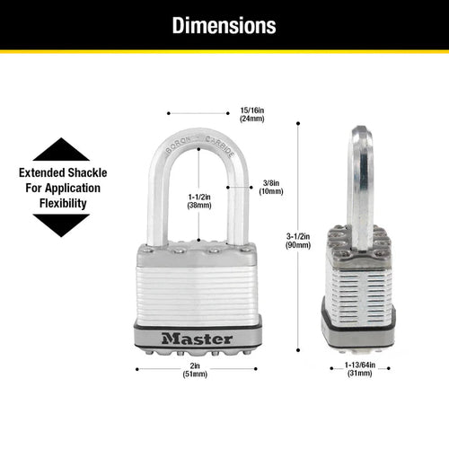 Master Lock Magnum® Laminated Steel Padlock