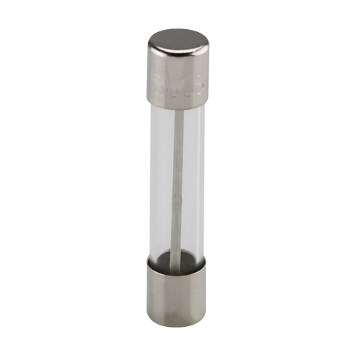 Cooper Bussmann Bussmann AGC-5 5amp Small Dimension Fast-Acting Fuse, Glass Tube, 1/4 x 1-1/4, 250v