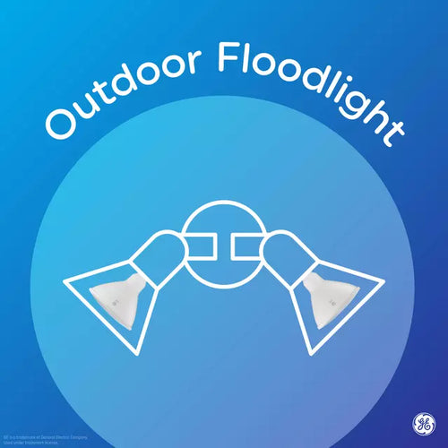 GE Lighting GE Outdoor Style PAR38 LED Light Bulb, 90 Watt Replacement Outdoor Floodlight, Daylight (4 Pack)