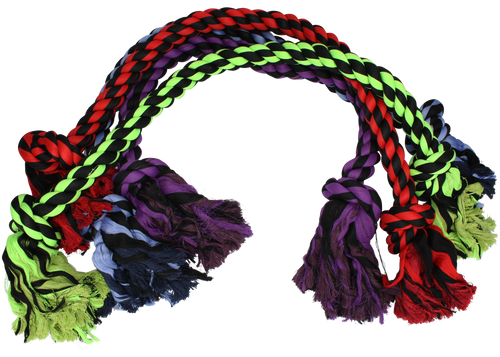 MultiPetNuts For Knots™ 2-Knot Jumbo Rope Dog Toys
