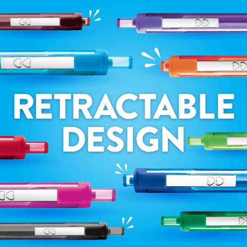 Paper Mate InkJoy 300RT Retractable Ballpoint Pens, Medium Point (1.0mm)