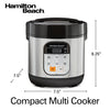 Hamilton Beach 1.5 Quart Compact Multi-Cooker