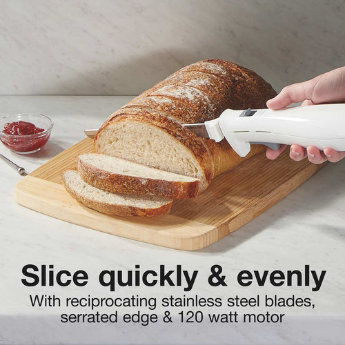 Proctor Silex Stainless Steel Reciprocating Blades Electric Knife