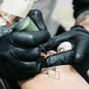 AMMEX Professional Black Nitrile PF Exam SM Gloves