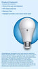 GE Basic LED 100/70/30 Watt Replacement, Daylight, A19 3-Way Bulbs (1 Pack)