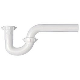 P Trap, White Plastic, 1-1/2 x 1-1/2-In. or 1-1/2 x 1-1/4-In.