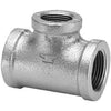 Pipe Fitting, Galvanized Reducing Tee, 3/4 x 3/4 x 1/2-In.