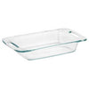 Easy Grab Baking Dish, Oblong, 7 x 11-In., 2-Qt.