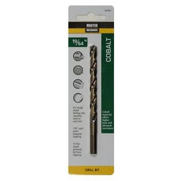 19/64 x 4-3/8-In. Cobalt High-Speed Drill Bit