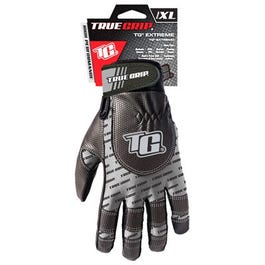 Extreme Work Gloves, Touchscreen Compatible, Black & Gray, XL
