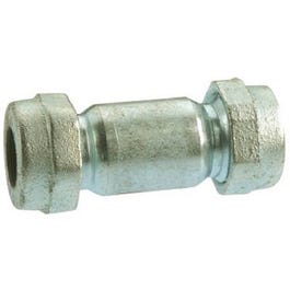 Galvanized Pipe Repair Coupling, 1-In. Compression