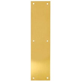 Push Plate, 3.5 x 15-In.
