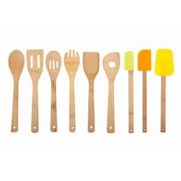 Bamboo Utensil Set, 9-Pc.