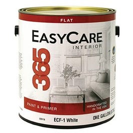 365 Interior Latex Wall Paint & Primer In One, Flat, Tintable White, Gallon