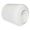 Furniture Leg Tip, Off White Rubber, 1-In.