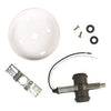 Light Fixture Twin Cluster Ceiling Kit, 250-Volt