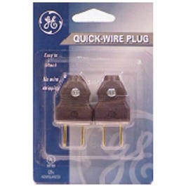 Dead Front Attachment Plugs, Brown, 2-Pk.