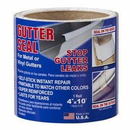 Gutter Liner Roll, 4-In. x 10-Ft.