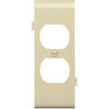 Ivory Duplex Sectional Nylon Wall Plate