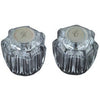 Delta Lavatory Sink Handle, Acrylic, 2-Pk.