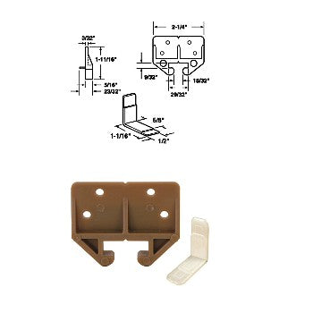 PrimeLine/SlideCo R7084 Drawer Track Guide Kit, 29/32