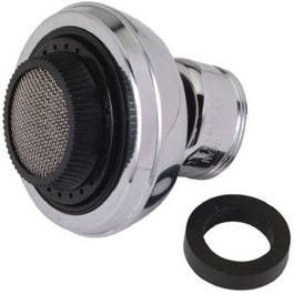 Faucet Aerator, 360-Degree Swivel Spray, Chrome-Plated, 55/64 &15/16-In. x 27-Thread