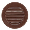 Circle Vent, Brown, 2-In., 6-Pk.