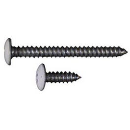 Ornamental Bracket Screws, 152, Antique White,  8-Pk.