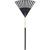 Poly Leaf Rake, 24-In., 48-In. Handle