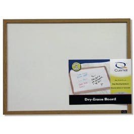 Dry Erase Board with Oak Frame, 17 x 23-In.