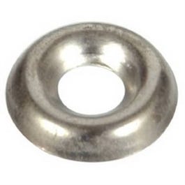 Finishing Washers, #8, Nickel-Plated, 100-Pk.