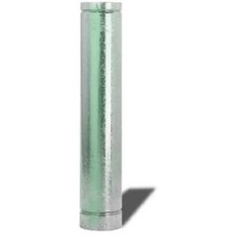 Gas Vent Chimney Pipe, Type B, 5-In. x 5-Ft.