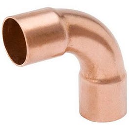 Pipe Fitting, Wrot Copper Elbow, 90-Degree, Long Turn, 3/4-In. Copper x Copper