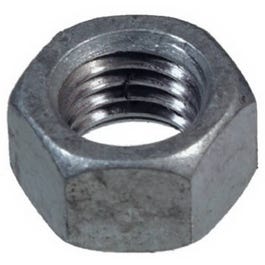 Hex Nut, 3/8-16, 100-Pk.