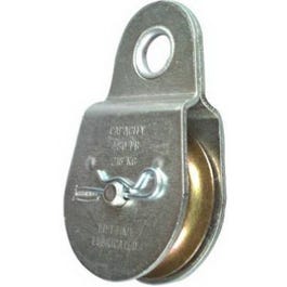 Fixed Eye Single Pulley, 2-In.