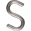 Open S Hook, Stainless Steel, 2-In.