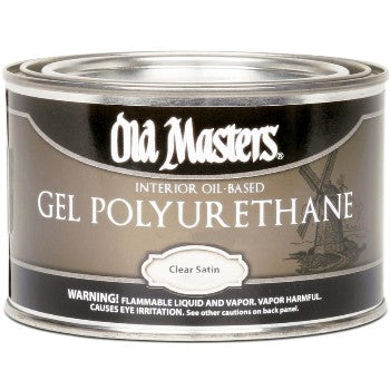 Old Masters 85116 Gel Polyurethane, Clear ~ 1/2 Pint