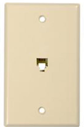 IVORY PHONE WALL PLATE