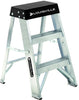 2  ALUMINUM STEPLADDER T-IA